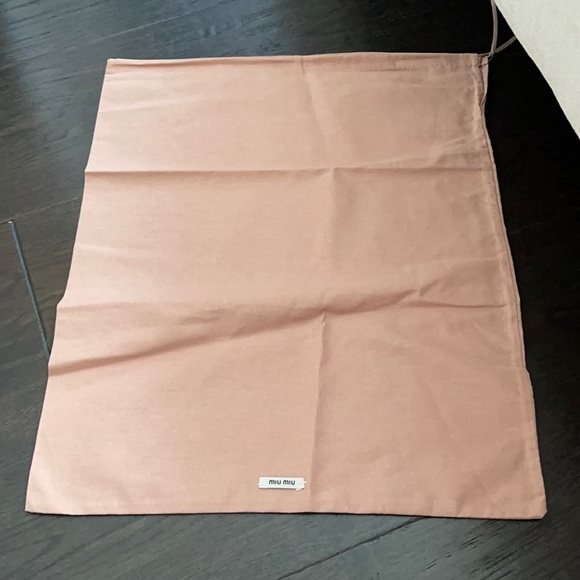 Brand New Miu Miu large dust bag - Picture 1 of 5